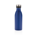 Garrafas de aço reciclado antifugas sem BPA 500ml EcoDeluxe cor azul segunda vista