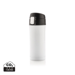 Termo reciclado de aço inoxidável com fecho seguro 300ml Eco Roiboos cor branco