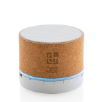 Coluna Bluetooth personalizada de cortiça reprodução 3 horas CorkTunes cor natural vista principal