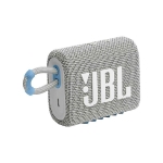 Coluna de som bluetooth personalizada reciclada JBL GO 3 Eco cor cinzento vista principal