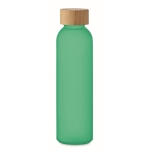 Garrafa Crystal Resistant 500ml cor verde transparente