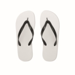 Havaianas personalizadas com imagem, tamanho 44-46 Beach Sublim cor preto segunda vista