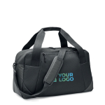 Mochila de viagem e desportiva com suporte para trolley cor preto vista principal