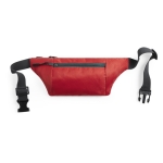 Bolsa de cintura, resistente ripstop, alça ajustável cintura cor vermelho primeira vista