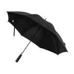 Guarda-chuva pongee automático reciclado 8 painéis Ø 85 cor preto