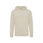 Sweatshirt confortável não tingida de algodão eco 340 g/m2 Iqoniq Torres cor natural