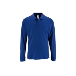 Polo de manga comprida em 100% algodão para homem 180 g/m2 SOL'S Perfect cor azul real terceira vista