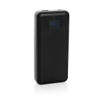 Bateria externa com cabo tipo C e iOS incorporados 20.000 mAh cor preto