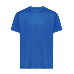 T-shirt técnica, poliéster reciclado casual fit 150 g/m2 Iqoniq cor azul real