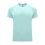 T-shirt técnica de poliéster 100% para crianças 135 g/m2 Roly cor verde menta