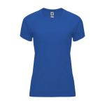 T-shirt técnica de poliéster 100% para mulher 135 g/m2 Roly cor azul real