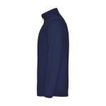 Jersey micropolar 100% de poliéster para homem 155 g/m2 Roly cor azul-marinho vista lateral