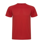 T-shirt técnica de poliéster de ponto piqué para homem 150 g/m2 Roly cor vermelho