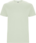 T-shirt 100% de algodão de malha para crianças 190 g/m2 Roly cor verde suave