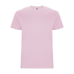 T-shirt 100% de algodão de malha para crianças 190 g/m2 Roly cor cor-de-rosa claro