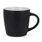 Caneca de cerâmica em várias cores modernas 250 ml cor preto