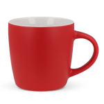 Caneca de cerâmica em várias cores modernas 250 ml cor vermelho