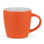 Caneca de cerâmica em várias cores modernas 250 ml cor cor-de-laranja