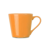 Caneca numa variedade de cores com drenos para lava-louça 200 ml cor cor-de-laranja