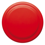 Clássico frisbee de plástico design monocromático para personalizar cor vermelho segunda vista