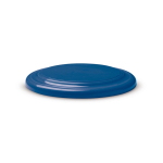 Clássico frisbee de plástico design monocromático para personalizar cor azul-escuro