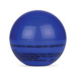 Protetor labial dentro de uma bola giratória colorida cor azul