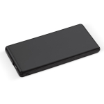 Powerbank com cabo e capacidade de iluminar o logo gravado cor preto