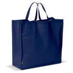 Saco grande de non-woven para compras em várias cores 75 g/m2 cor azul-escuro