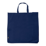 Saco grande de non-woven para compras em várias cores 75 g/m2 cor azul-escuro terceira vista