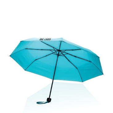 Guarda-chuvas em material RPET com logotipo vista principal