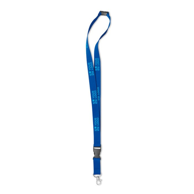 Lanyard personalizado de 2 cm com fivela e fecho BasicStyle Extra vista principal