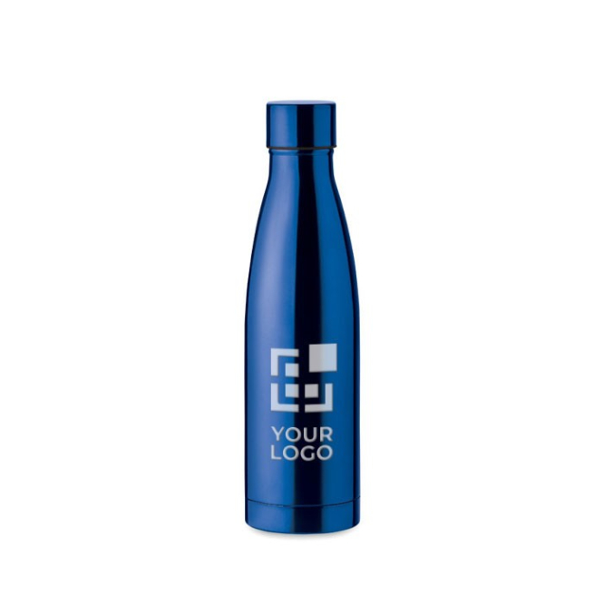 Garrafas térmicas personalizadas de aço elegantes 500ml Midlane vista principal