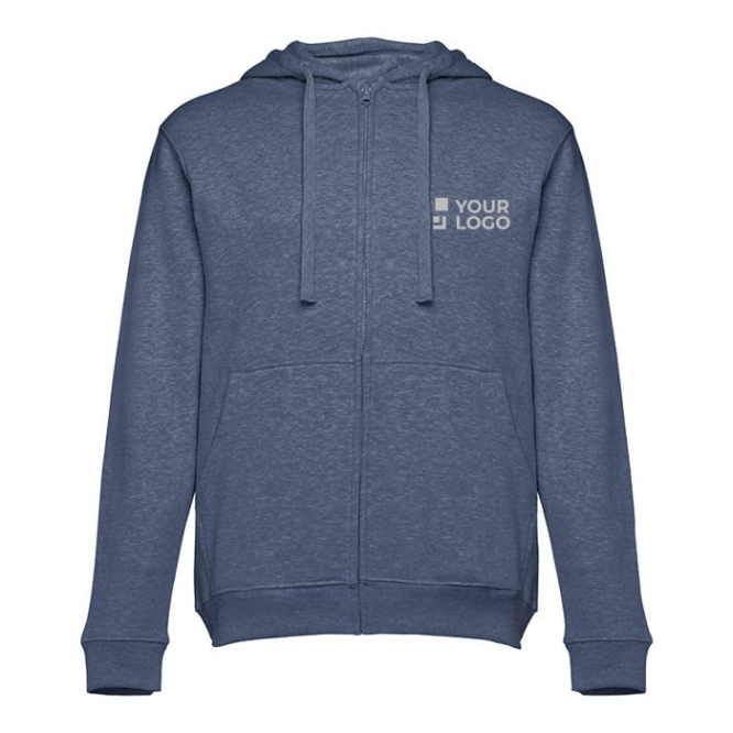 Sweatshirt personalizada em algodão e poliester 320 g/m2 THC Amsterdam vista principal