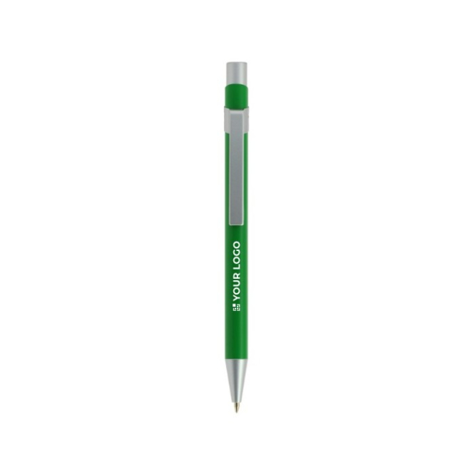 Caneta BIC® Metal Pro Matt | Tinta azul cor cor-de-laranja