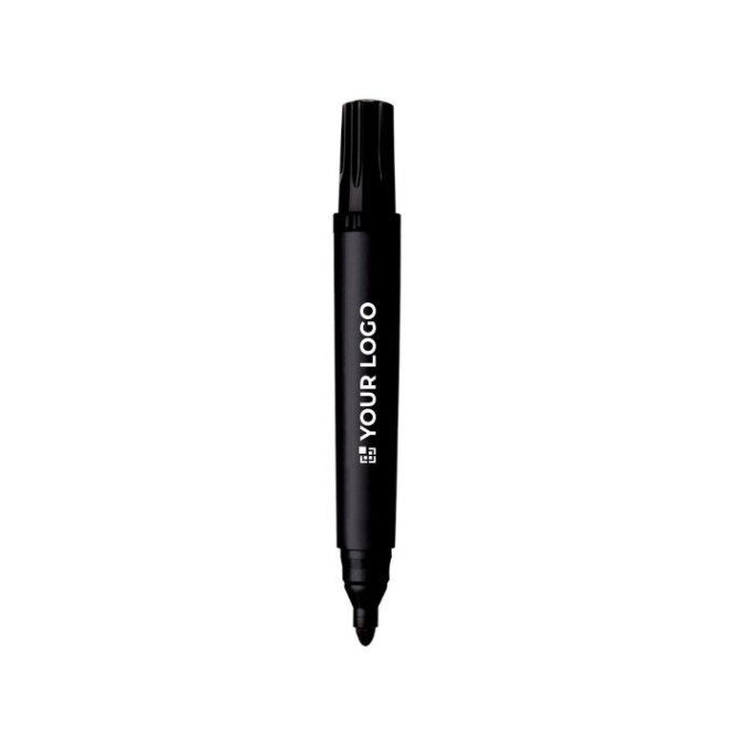 Marcadores grandes personalizados BIC® Permanent Marker Ecolutions® cor preto