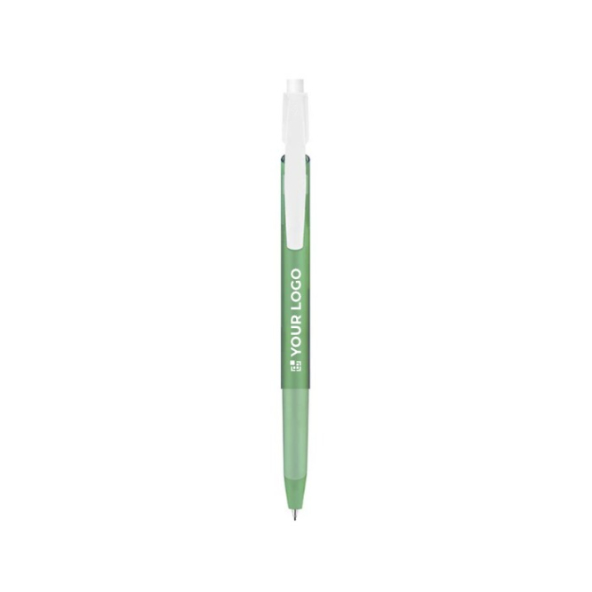 Lapiseira BIC® Media Clic Grip Clear cor verde transparente