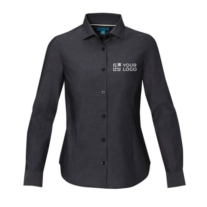 Camisas corporativas, algodão orgânico, mulher 121 g/m2 Elevate NXT vista principal