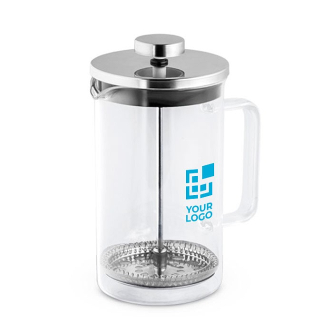 Cafeteira francesa de vidro de borossilicato e 600ml French Press vista principal