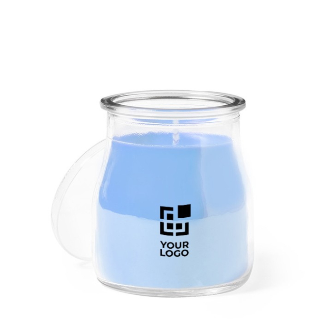 Velas personalizadas aromáticas em frasco com vários aromas Colors vista principal