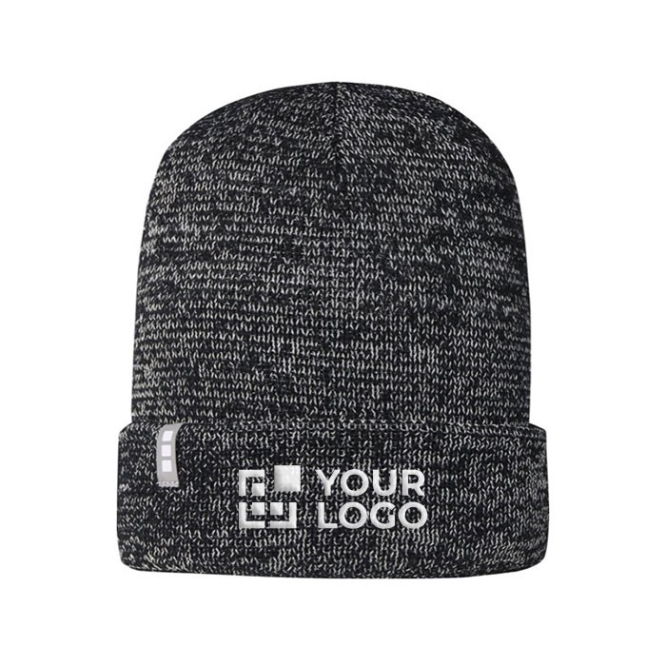 Gorro personalizado de inverno refletor Elevate Rigi vista principal