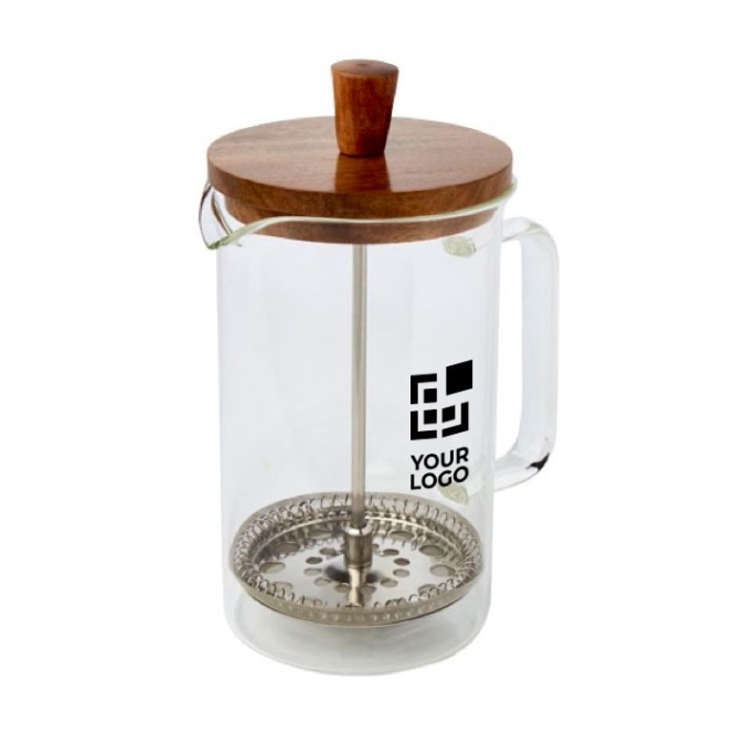 Cafeteira de prensa francesa para 3 cafés, 600ml French Coffee Press vista principal